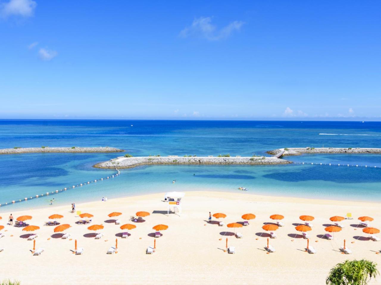 Sheraton Okinawa Sunmarina Resort Onna Exterior foto