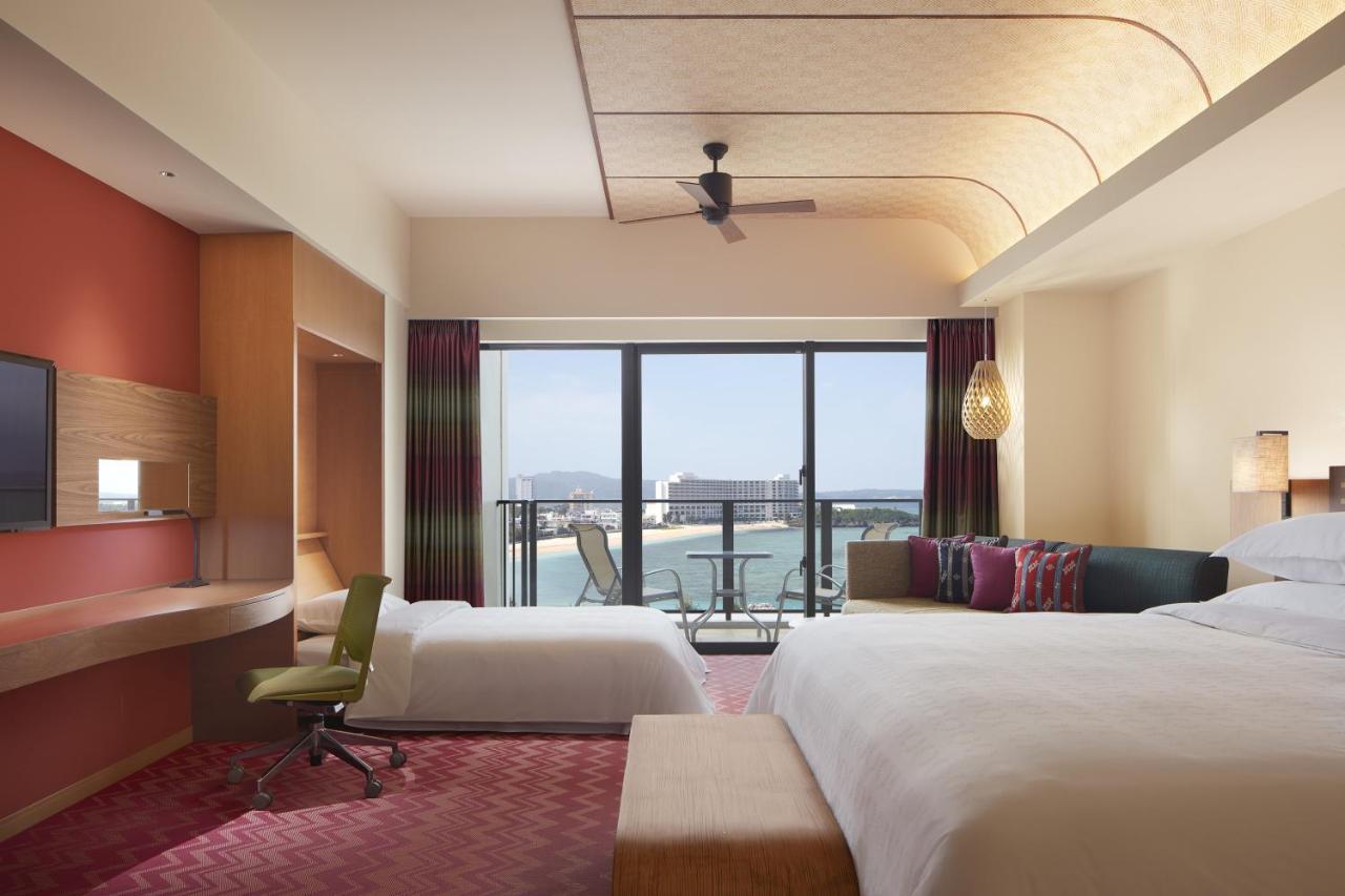 Sheraton Okinawa Sunmarina Resort Onna Exterior foto